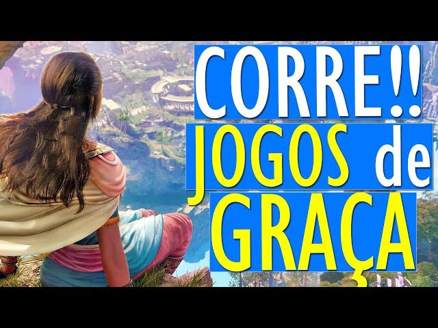 CORRAM!! JOGOS GRÁTIS de 2 HORAS na STEAM e EPIC GAMES STORE! JOGOS de GRAÇA para PC para RESGATE!