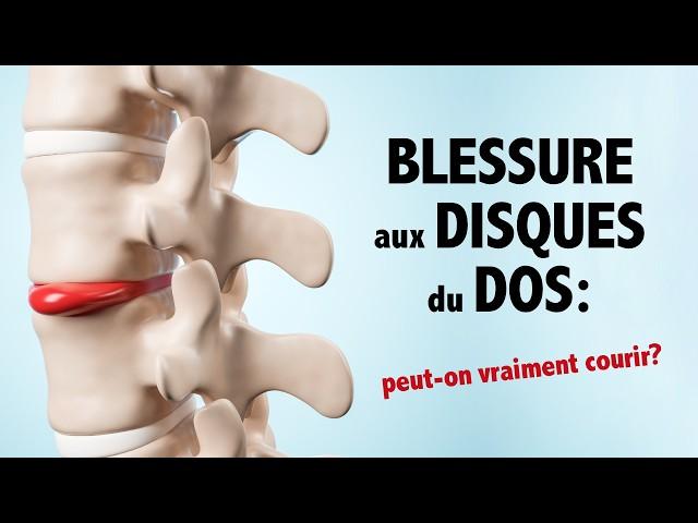 Blessuresaux disques du dos: peut-on vraiment courir?