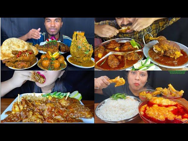 HUGE CHICKEN CURRY EATING CHALLENGE, MUTTON FAT CURRY, MUTTON CURRY,FISH CURRY,EATING SHOW,BIG BITES