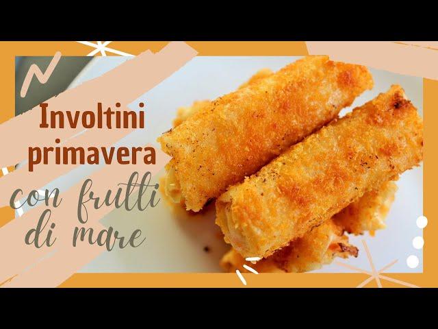 INVOLTINI PRIMAVERA con frutti di mare - NEM HAI SAN