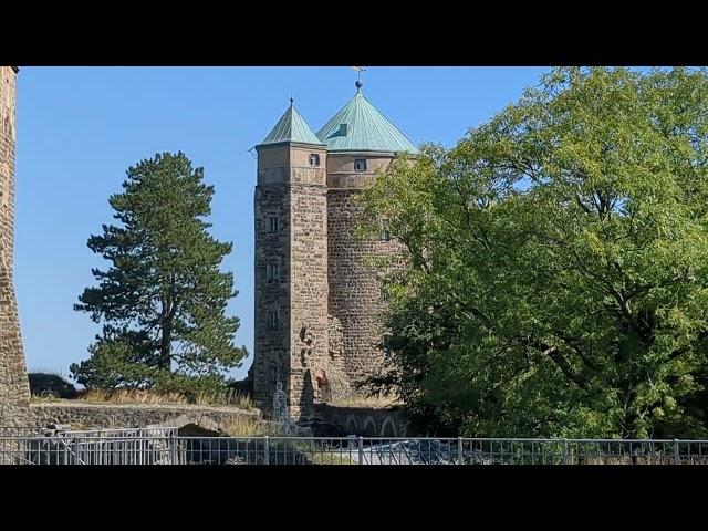 View from Stolpen Castle, Germany, Sept. 10, 2023.