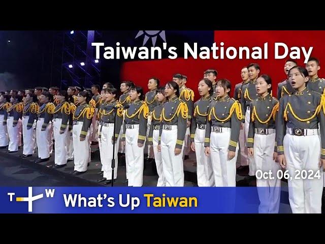 Taiwan's National Day, What's Up Taiwan – News at 14:00, October 6, 2024｜TaiwanPlus News