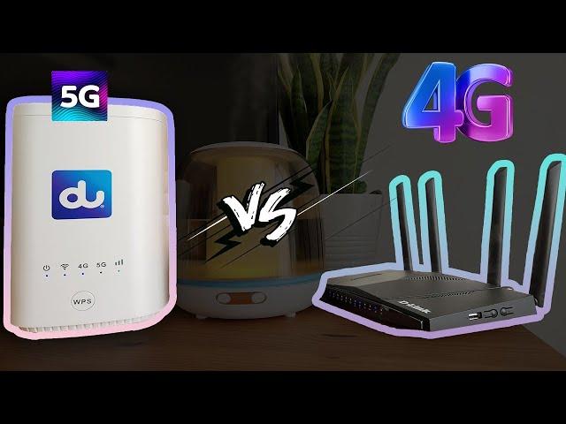 5G vs 4G Du Home Wireless, is it really better? Actual download and upload speed comparison