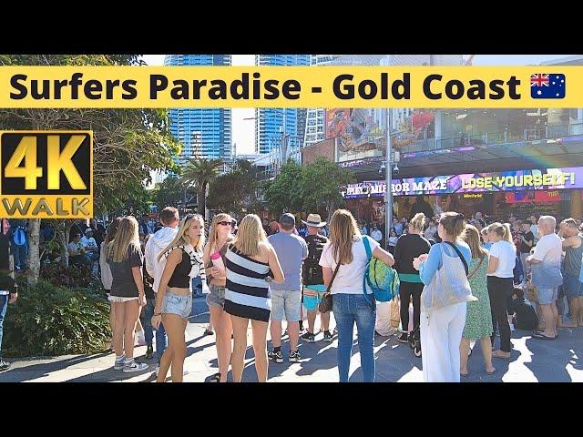 Sunday Walk -  Surfers Paradise Gold Coast 