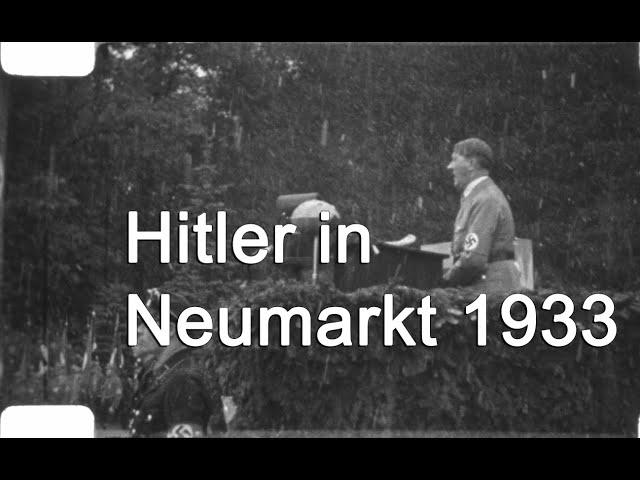 Hitler in Neumarkt 1933