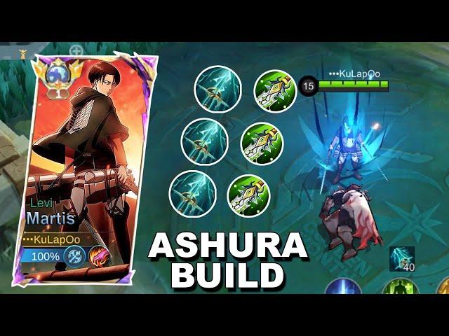 Martis Levi Ashura 2025 New Build | Mobile Legends