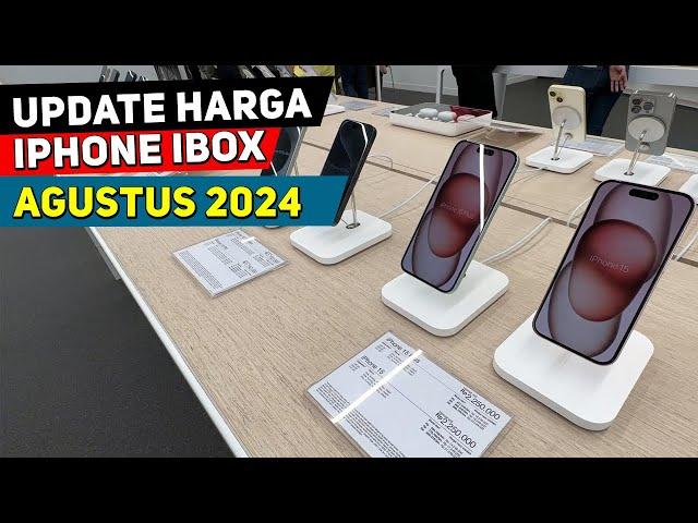 Update Harga iPhone iBox Agustus 2024 | Turun Menjelang iPhone 16 Rilis?!