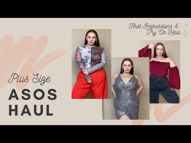 Vlog #10: MASSIVE ASOS Curve Plus Size First Impressions + Try On Haul