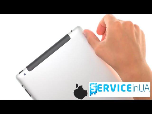 Замена передней камеры iPad SERVICEinUA