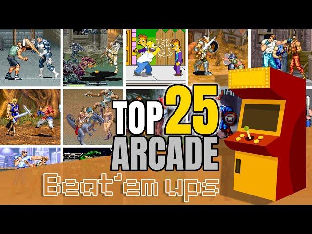 Top Arcade Beat'em ups (According to Retrosutra's user votes)