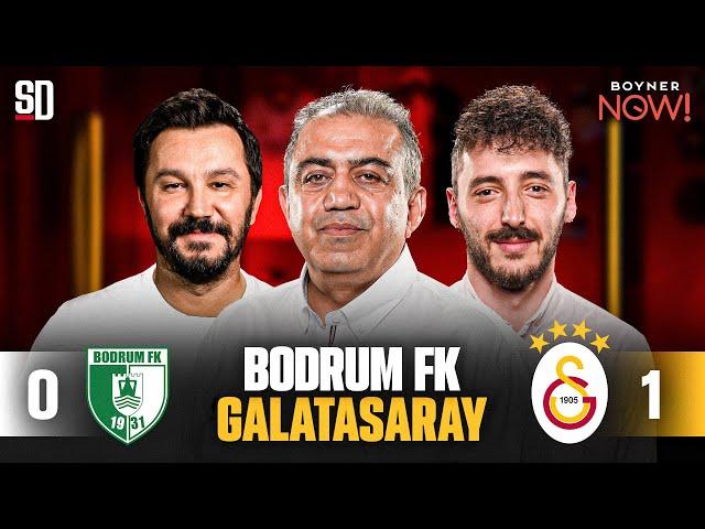 "LİG BİR FUTBOLCU OLSA BATSHUAYI OLURDU" | Bodrumspor 0-1 Galatasaray, Okan Buruk & Volkan Demirel