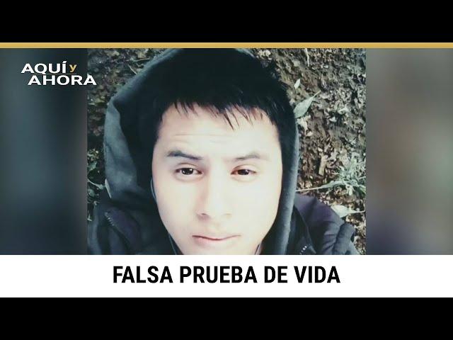 Desapareció en la frontera, pero la única prueba de vida que enviaron a su familia resultó ser falsa