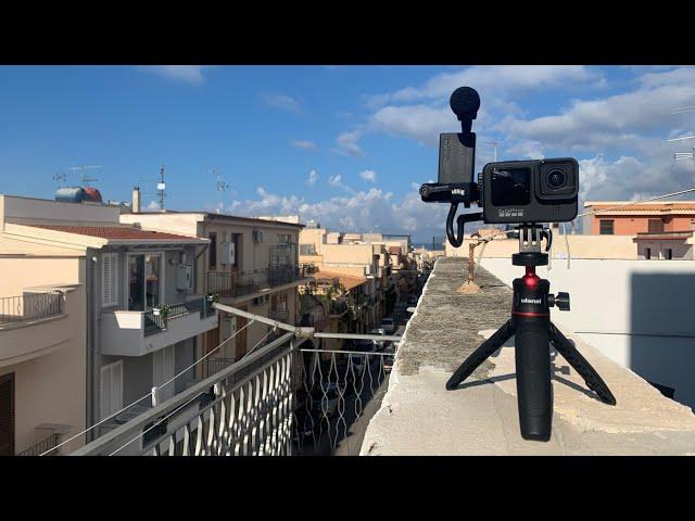 Compact and toolless GoPro Hero 8/9 vlog mic setup - SmallRig, ULANZI, TELESIN