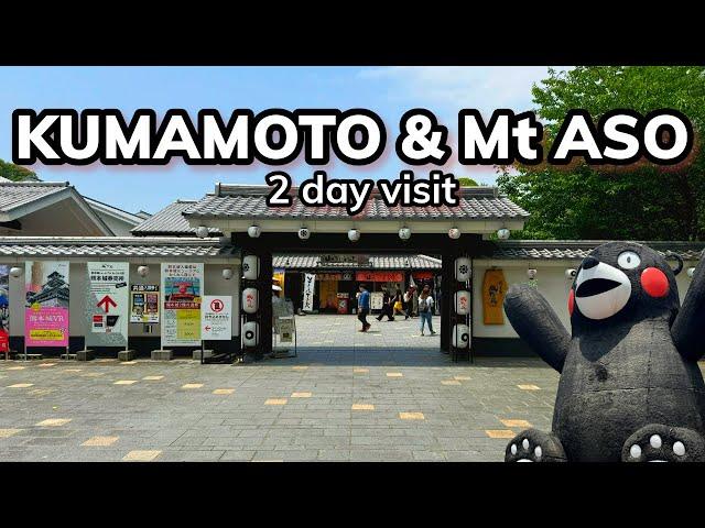 Best Things to Do in Kumamoto and Mt. Aso  [Japan Travel Vlog]