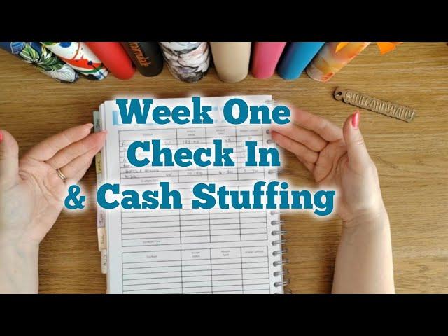 Week One Check In • Weekly Cash Stuffing Envelopes • Sinking Funds • Budget Planner