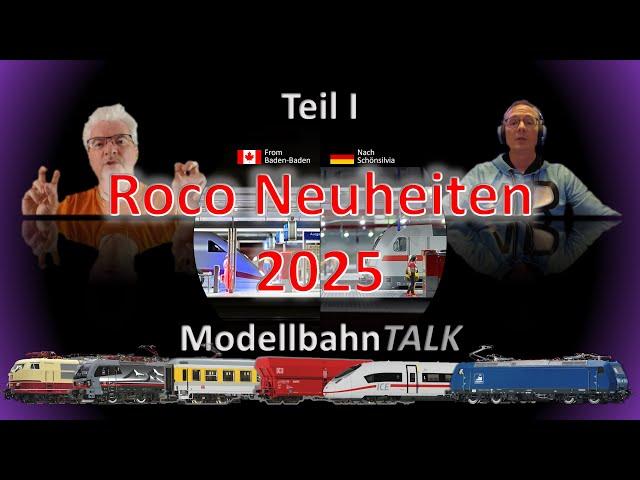 Roco New Products 2025-Part 1 (ModellbahnTALK)