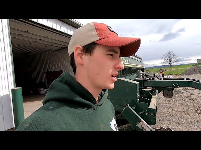 Seeding Alfalfa | Trying the Neighbor's No-till Drill