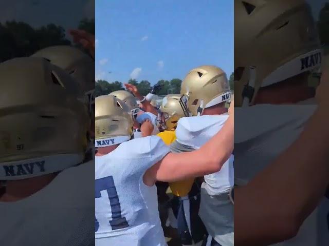 Thea LaFond's brother finds out she won a gold medal at the Olympics  (via @NavyFB/X)