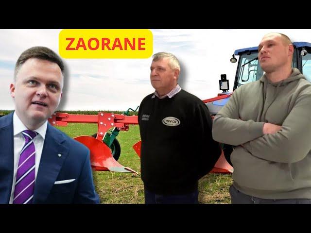 ZADYMA NA SPOTKANIU Z HOŁOWNIĄ. ROLNICY NIE PODALI MU RĘKI!