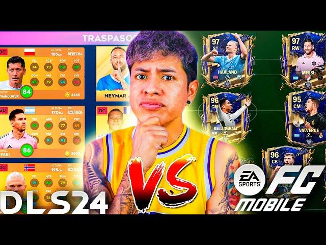 DREAM LEAGUE SOCCER 2024 vs FC MOBILE 24  ¿CUAL ES TU FAVORITO?