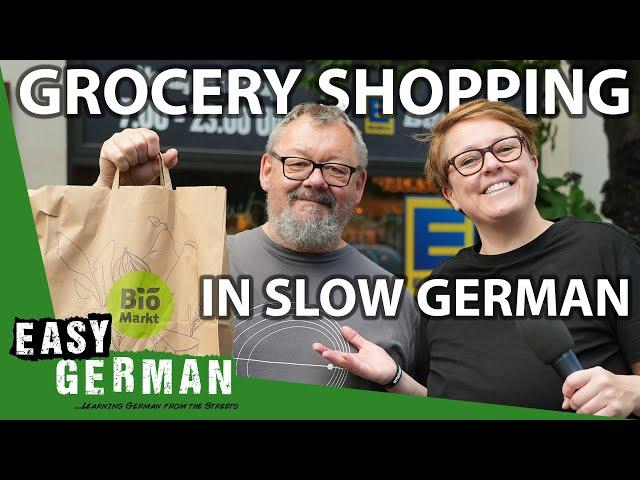 Going to the Supermarket in Slow German | Super Easy German 231