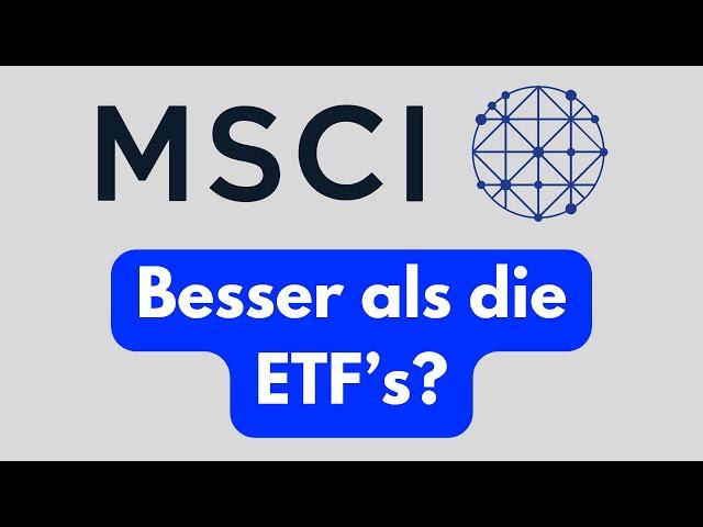 MSCI inc Aktie | Ist sie ein Kauf wert?