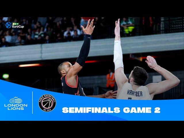 London Lions-Paris Basketball | Semifinals Game 2 Highlights | 2023-24 BKT EuroCup