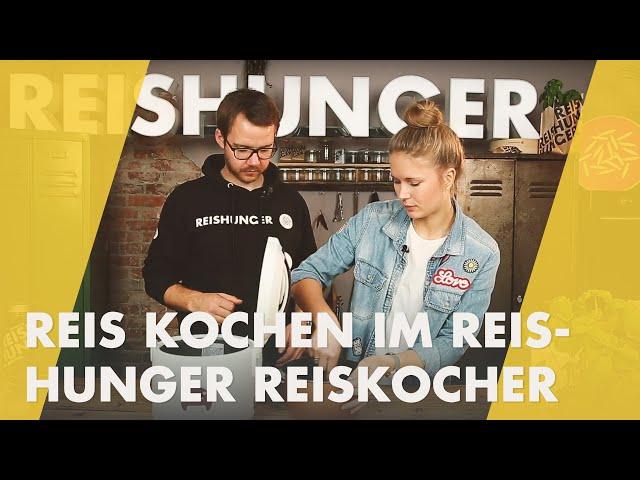 How to: Reis kochen im Reishunger Reiskocher | Reishunger kocht