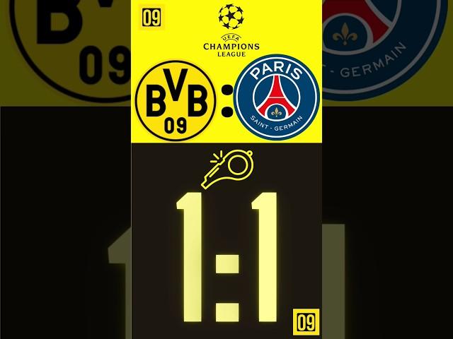 Remis gegen PSG Paris & Tabellenführer #bvb #bvb09 #borussiadortmund #parissaintgermain #cl #remis