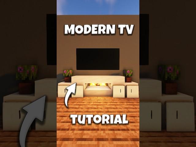  Modern TV Design Minecraft