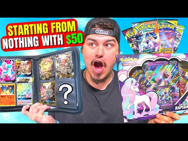 Starting A Pokémon Collection With $50 Budget! (Ep 1)