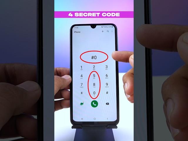 Phone Dialer 3 Secret Code Foryou | Tips and Tricks | Mobile Secret Settings | Useful code #shorts