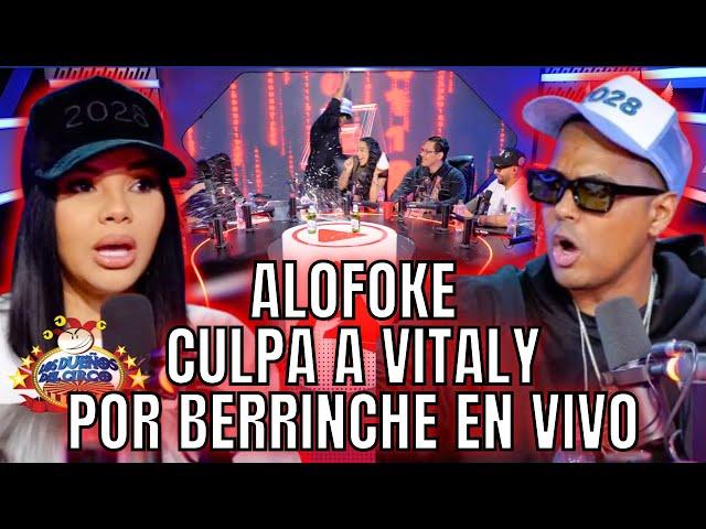 ALOFOKE CULPA A VITALY POR BERRINCHE EN VIVO, DONDE ESTRALLÓ CERVEZA Y CADENA