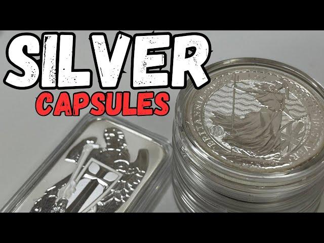 Do you really need to keep Silver Bullion in capsules | Pros and cons of capsules | What I do