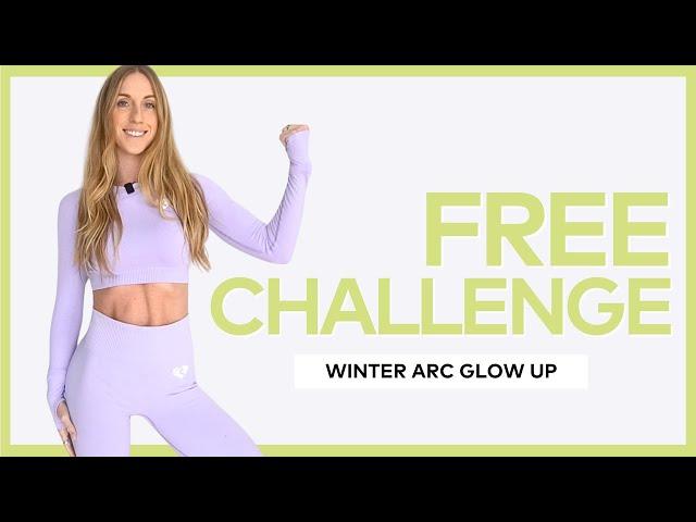 FREE Workout Challenge For Busy Women! Winter Arc Glow Up