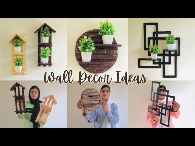 Cardboard wall decor idea | best out of waste | home decor | cardboard craft | plant hanger | diy |