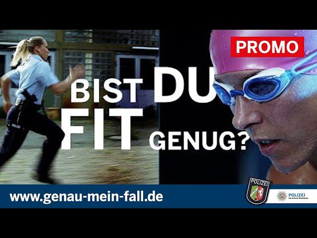 Polizei NRW Karriere - Wir sind fit! Du auch?