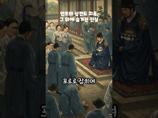 인조의 삼전도치욕, 그 뒤에 숨겨진 진실 #역사  #misteri #역사콘텐츠