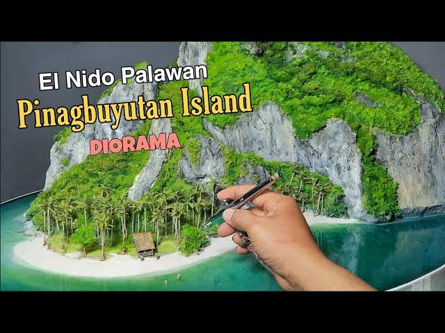 Hyper-Realistic Diorama | Pinagbuyutan Island in El Nido Palawan