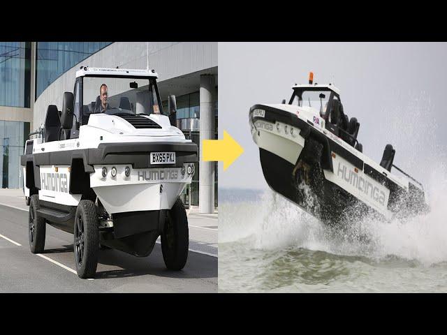 Experience the Versatility of the Humdinga: A Unique Amphibious Vehicle with High-Speed Capabilities