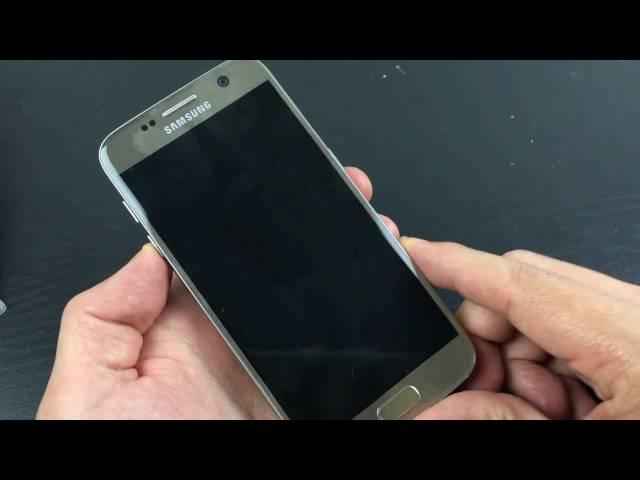 Easy Fix for Samsung Galaxy S7 or Edge Black Screen / Wont Turn On  / Black Screen of Death