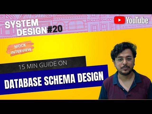 Database design interview questions | Database Mock Interview