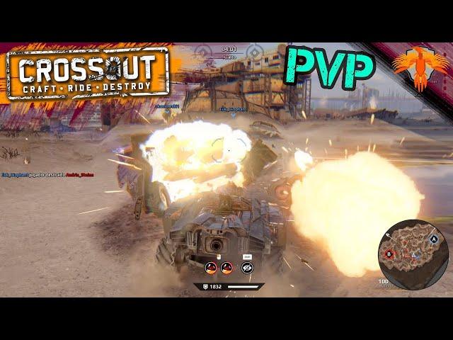 Crossout Best Moments - PvP Multiplayer Gameplay 2022 - PvP Battles 176 - No Commentary