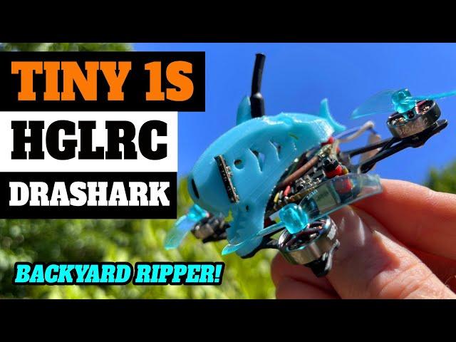 Backyard Ripper!!! - HGLRC Drashark aka Babyshark 16 1S Micro Brushless - Review & Flights