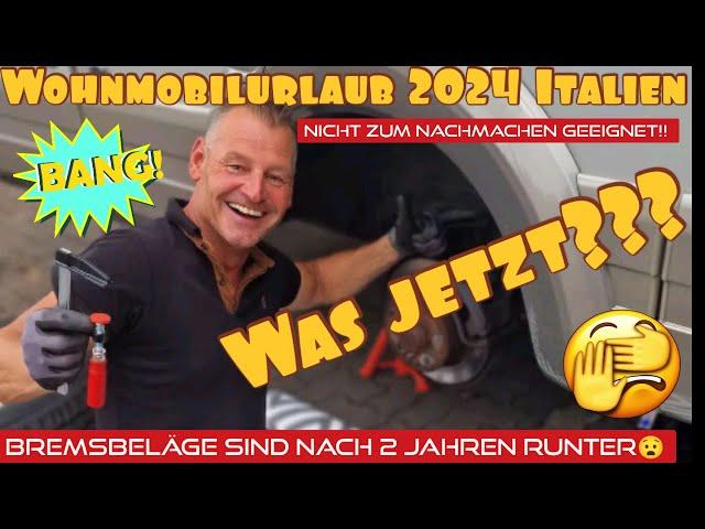 Wohnmobiltour 2024 nach Italien wird nach 130 km zum Albtraum. Urlaub abbrechen?????