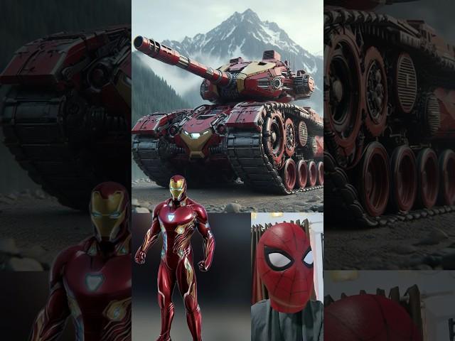 Superheroes but tank  Marvel & DC-All Characters #marvel #avengers#shorts