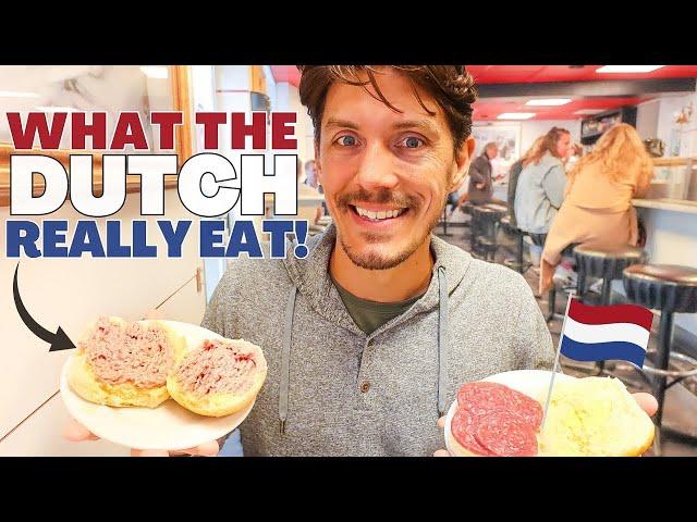 AMSTERDAM FOOD TOUR WITH A LOCAL!  (what to eat in Amsterdam & where!)