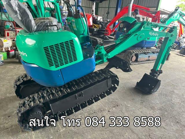 155,000 ฿ รถแบคโฮ Kubota U10 นำเข้าญี่ปุ่นมือสองราคาถูก