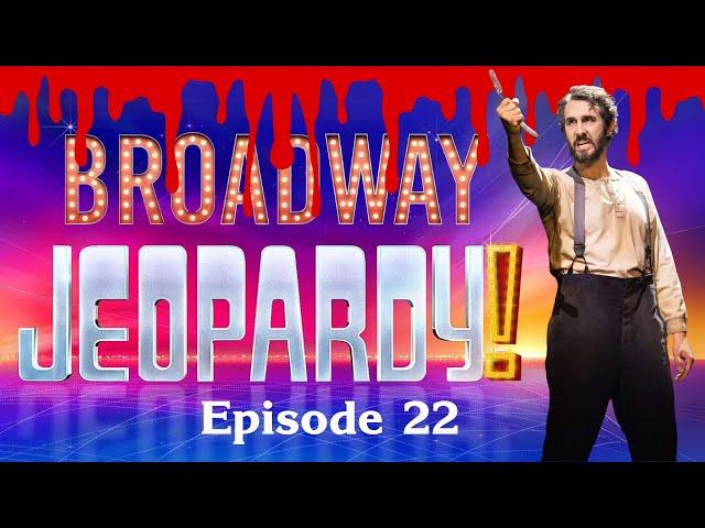 Broadway Jeopardy! Game #22! (10/31/24) HALLOWEEN EPISODE! 26 All-New Clues BROADWYAY NERDS!