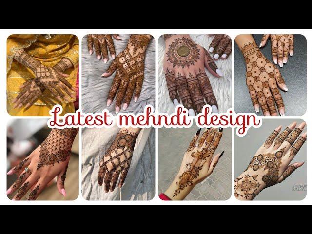 bridal mehndi design | mehndi style for eid | arabic henna design | sara creation